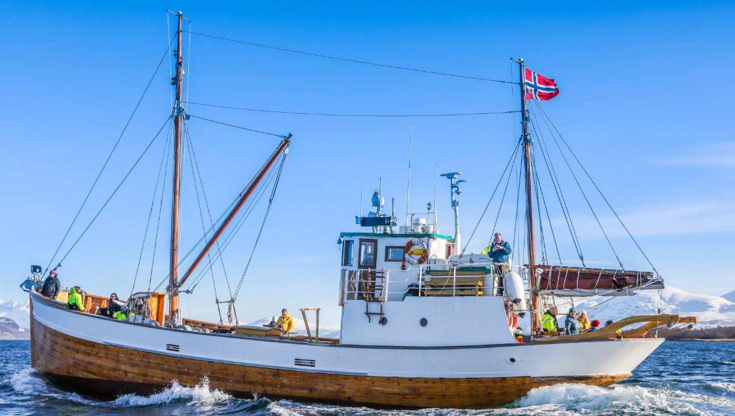 Båten ute på havet