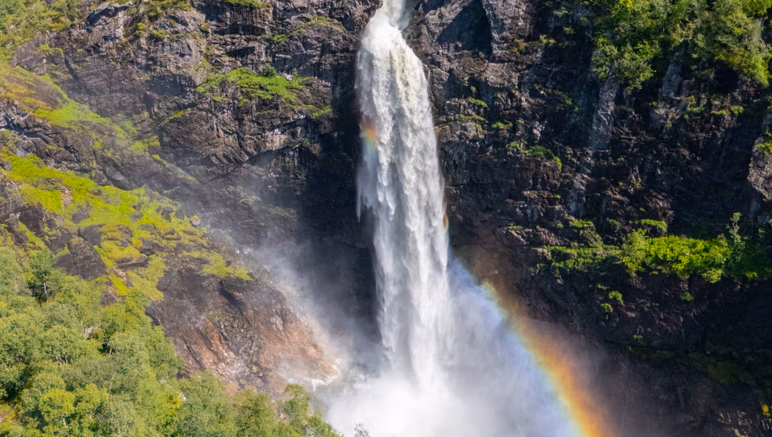 Impressive waterfall