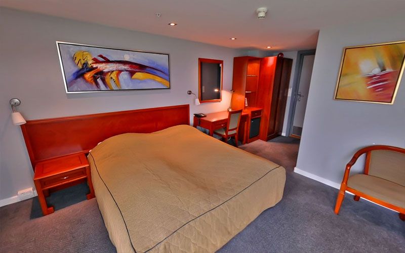 One of many nice hotel rooms at Ventilene Viste Strandhotell