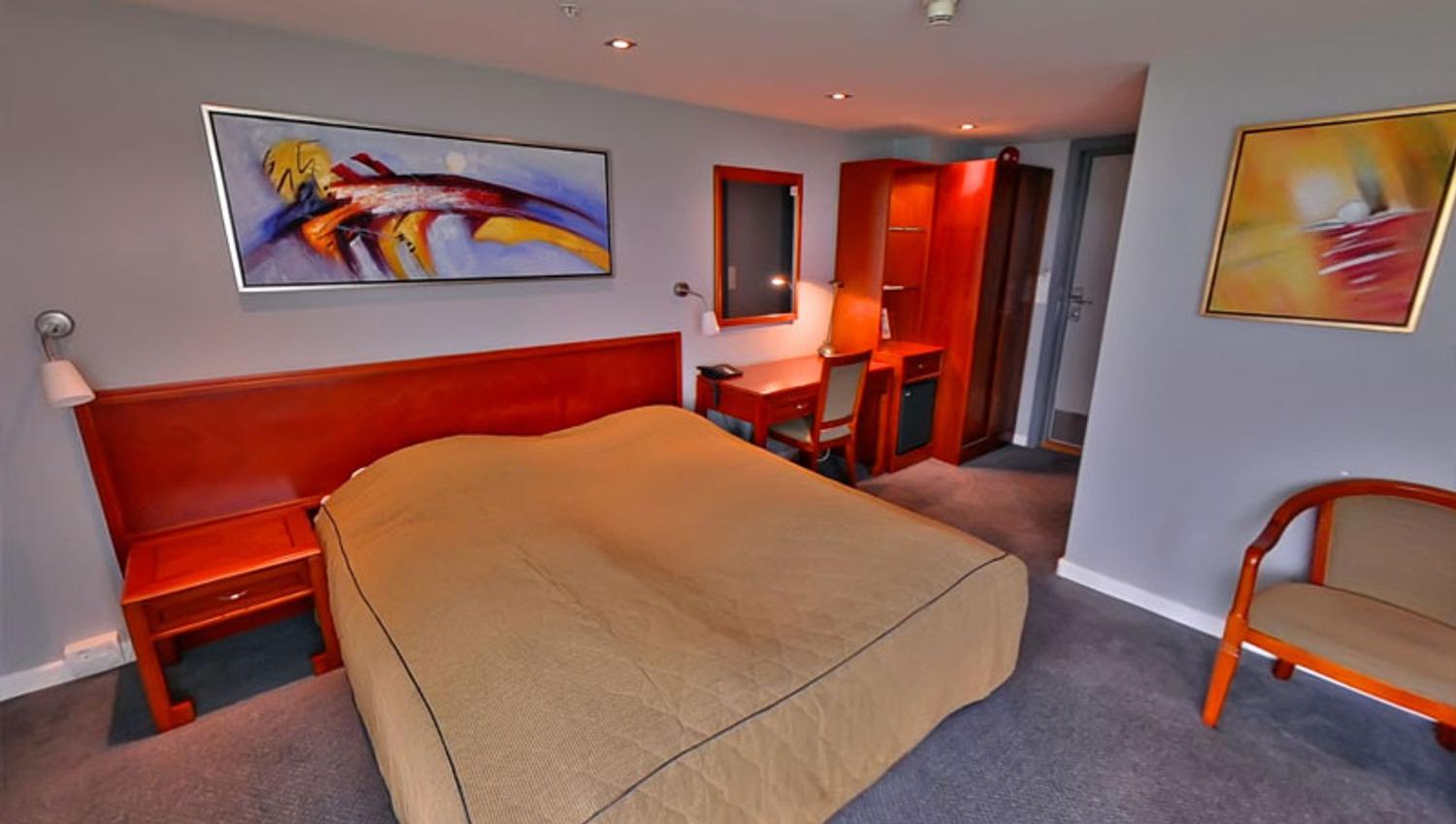 One of many nice hotel rooms at Ventilene Viste Strandhotell
