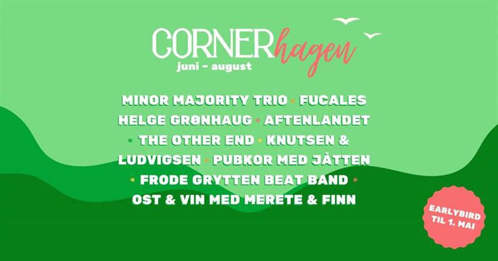 Cornerhagen sommer 2026