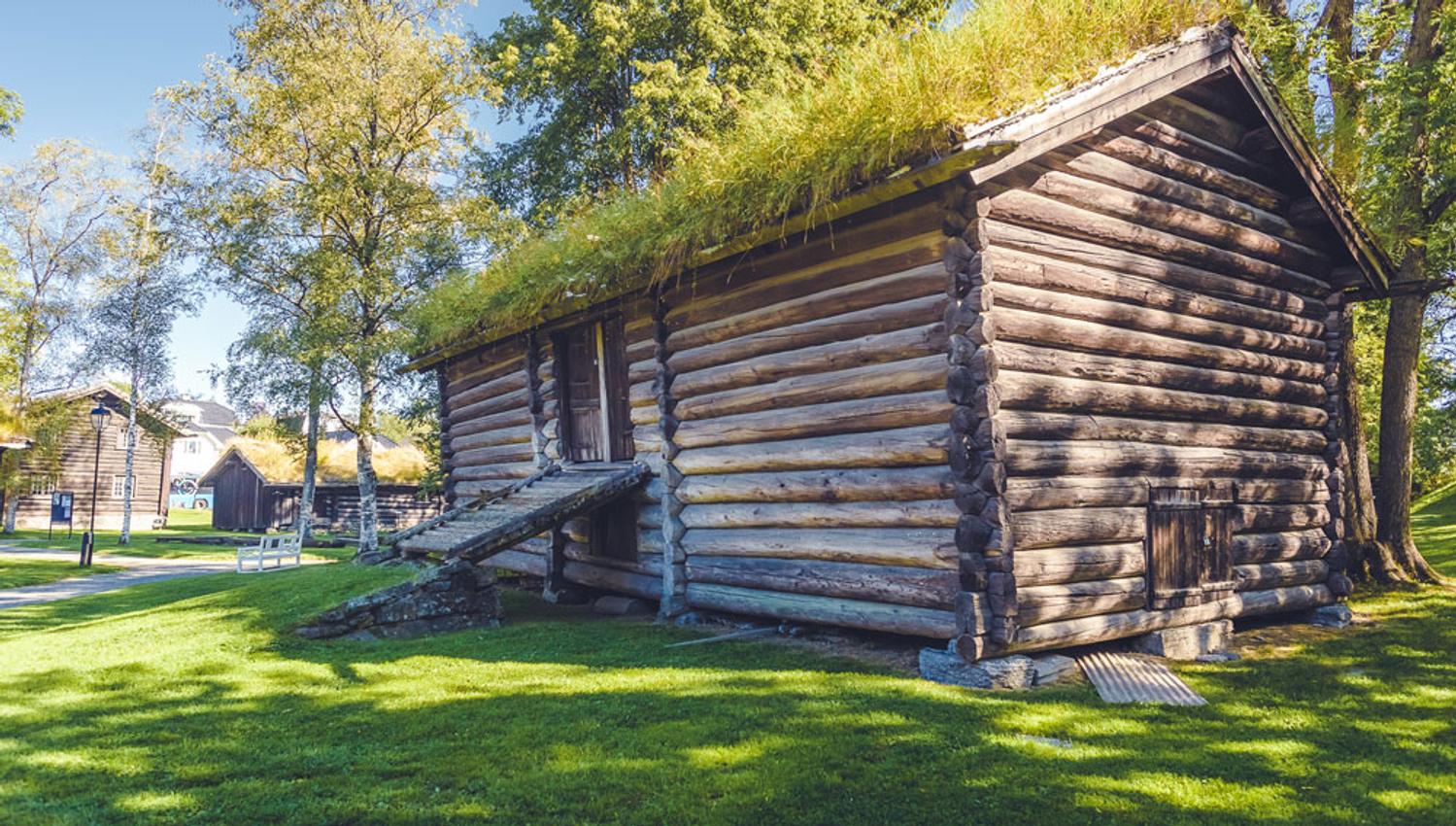 gamle stuer i Brekkeparken