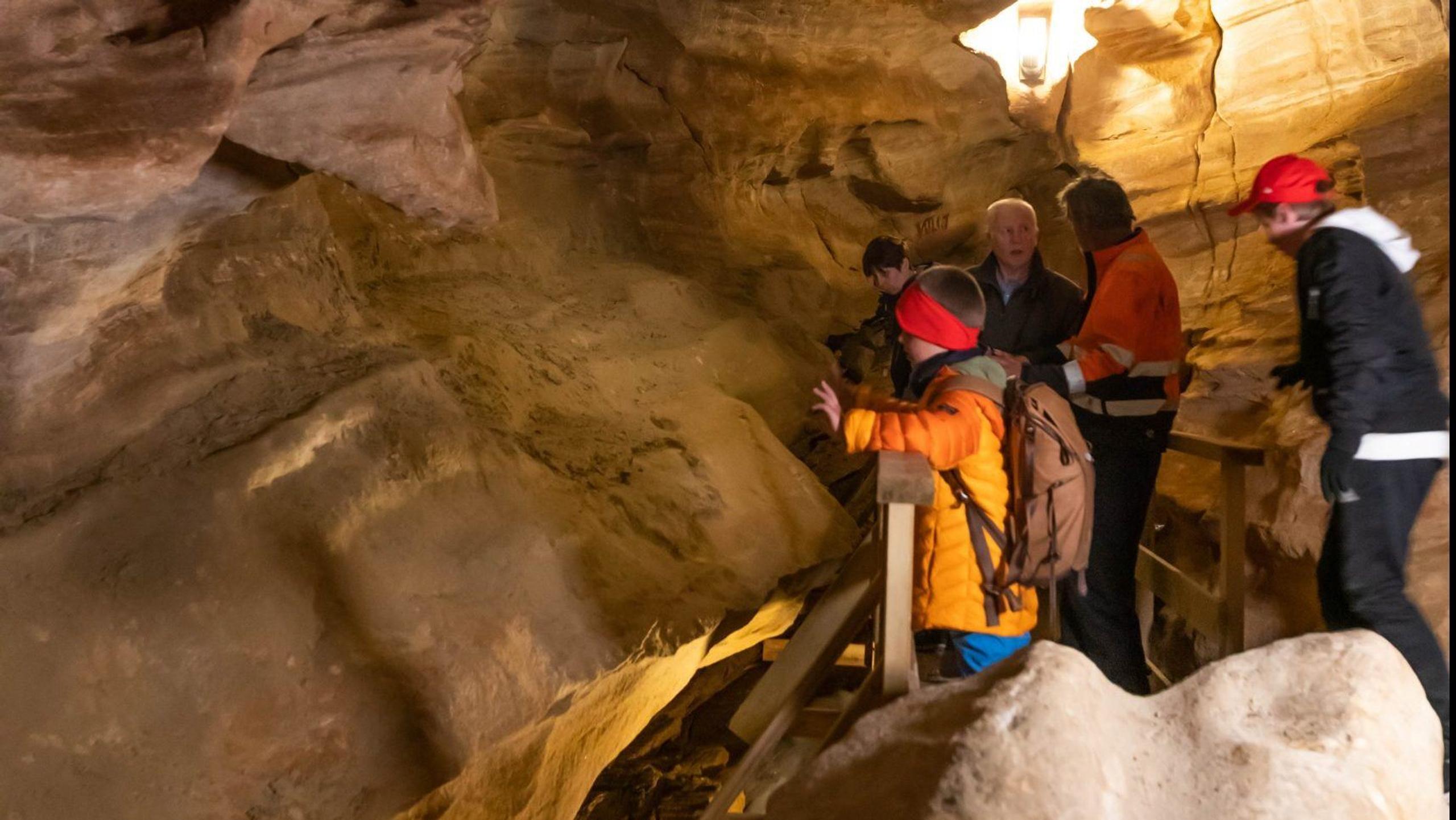 Grønligrotta cave near Mo i Rana