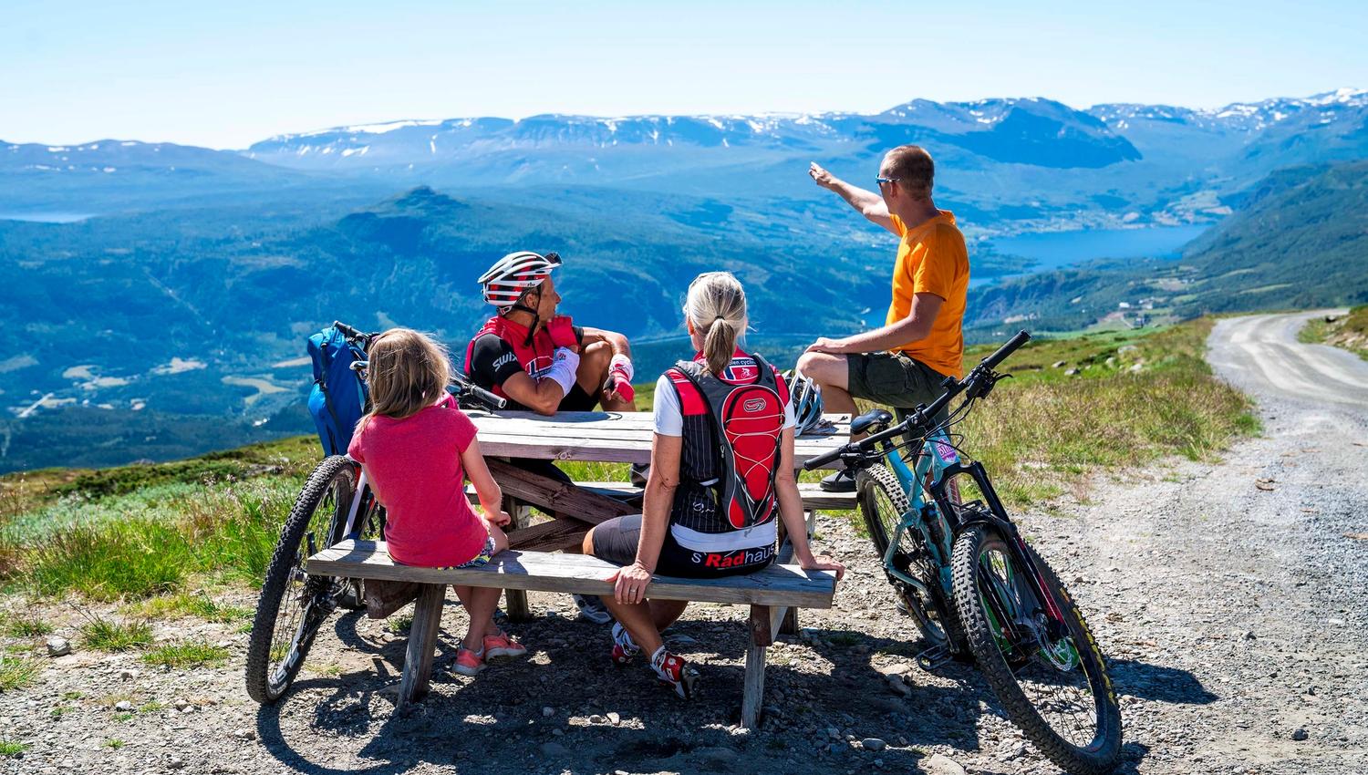 Mjølkevegen via Slettefjellet