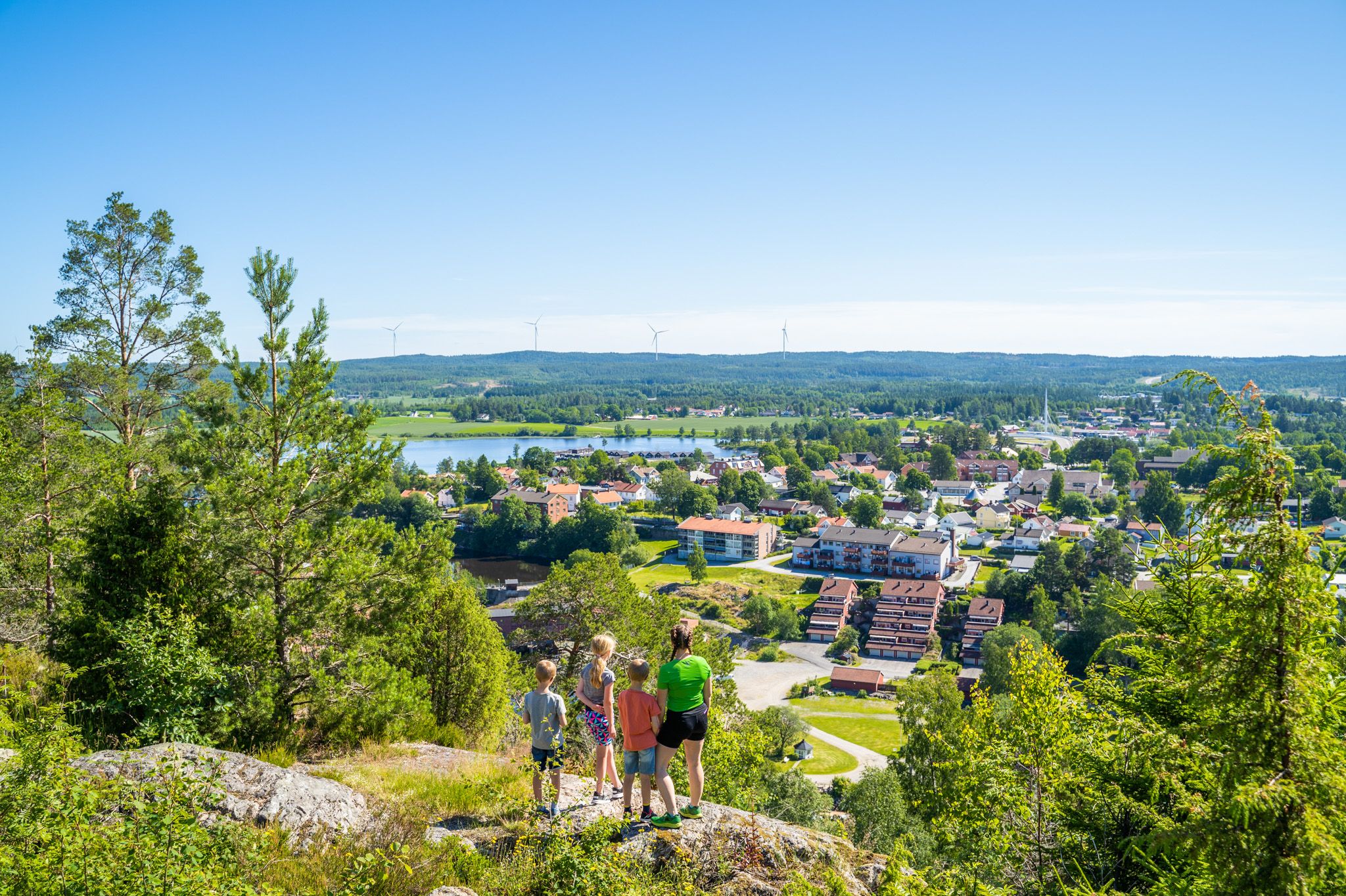 utsikten fra ørje fort