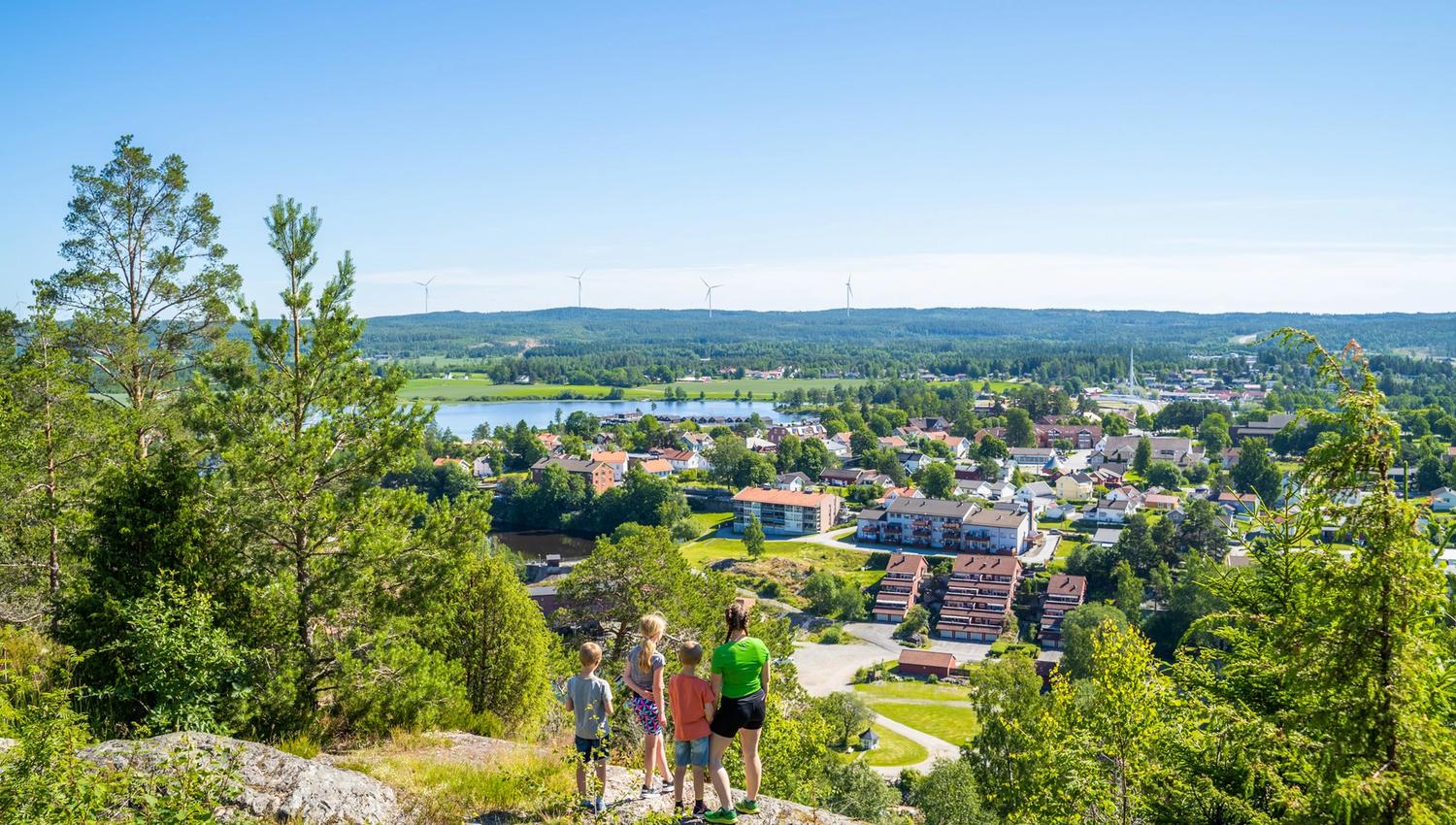 utsikten fra ørje fort