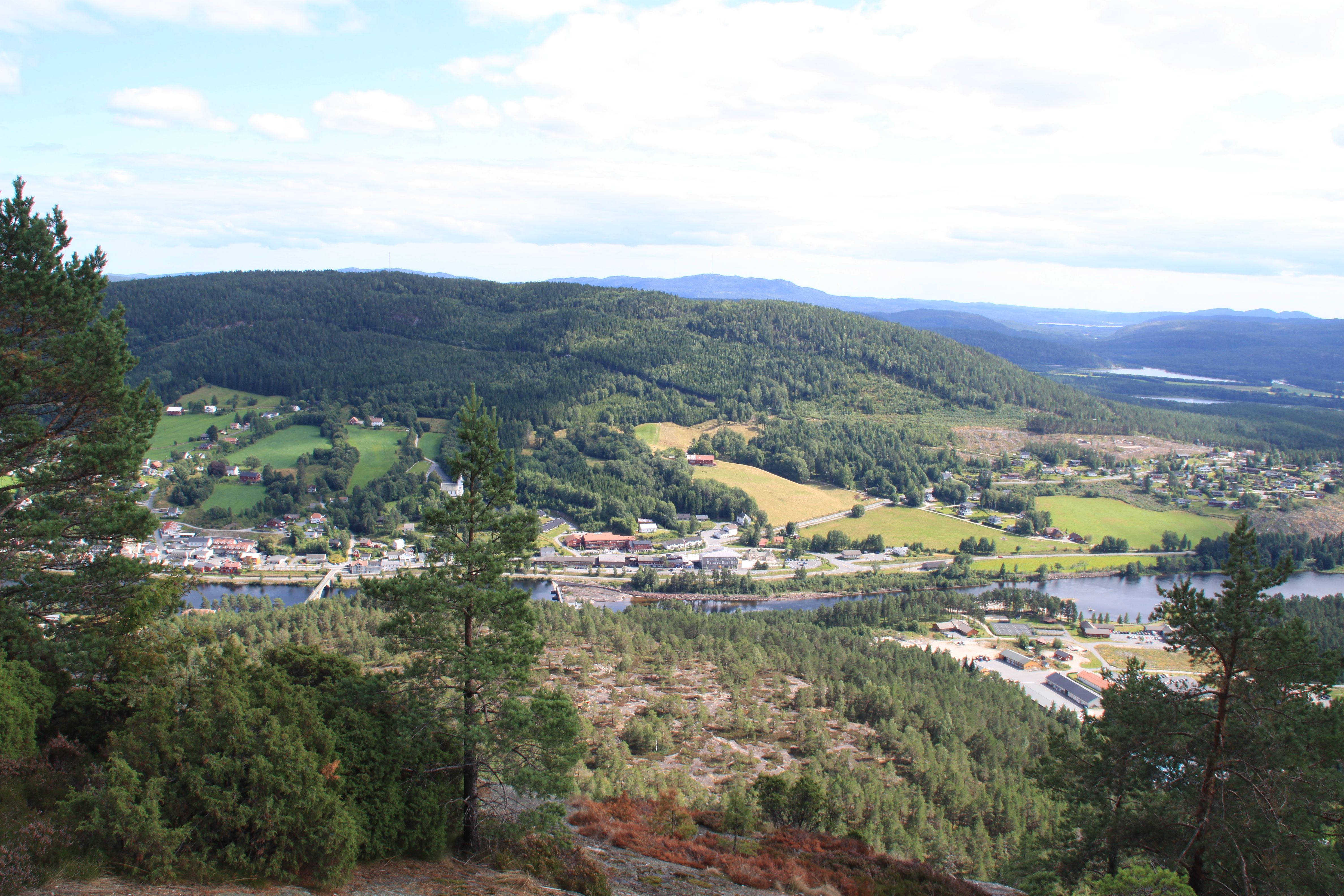 Visit Wilderness via ferrata utsikt