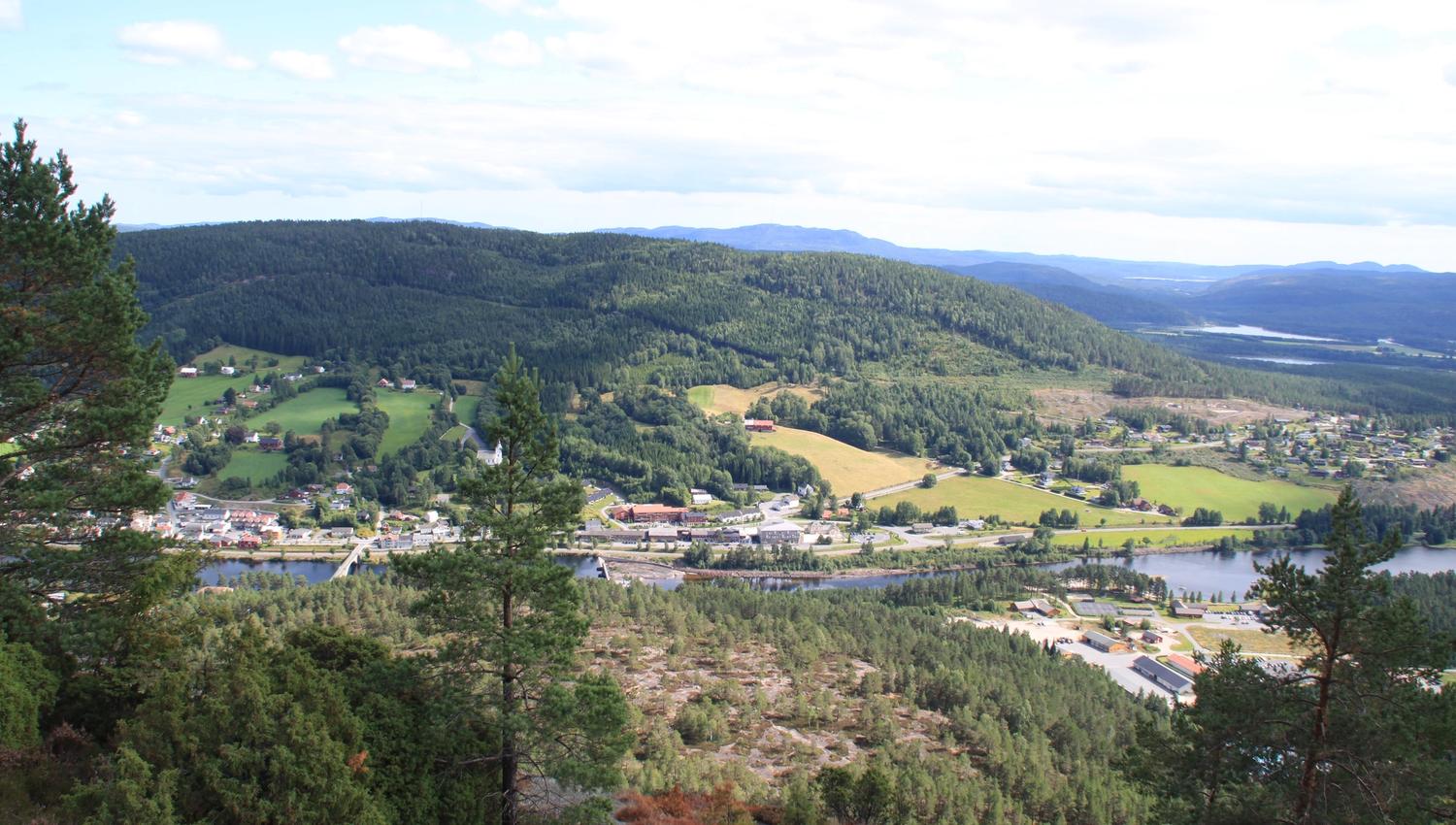 Visit Wilderness via ferrata utsikt