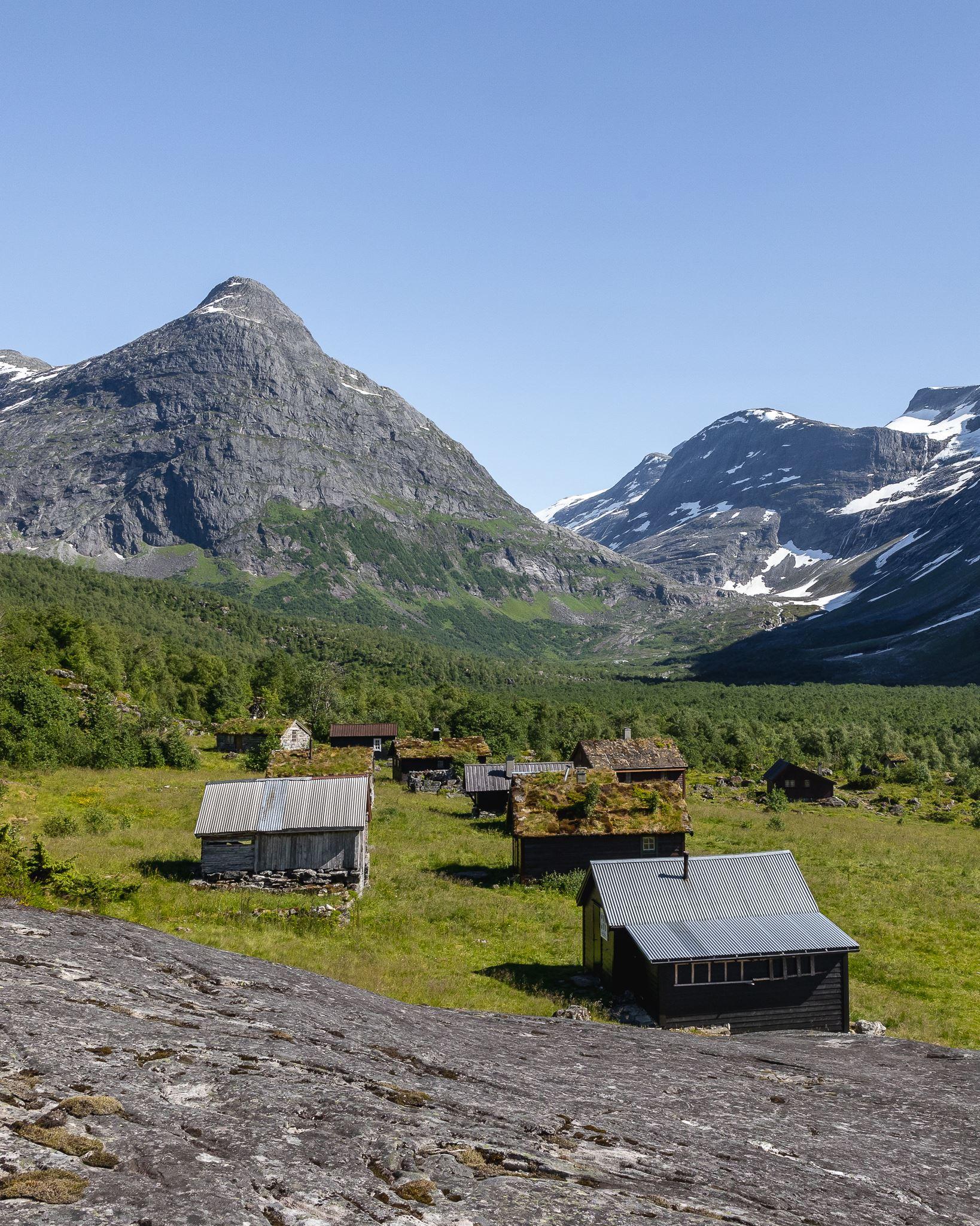 Erdalsbreen glacier