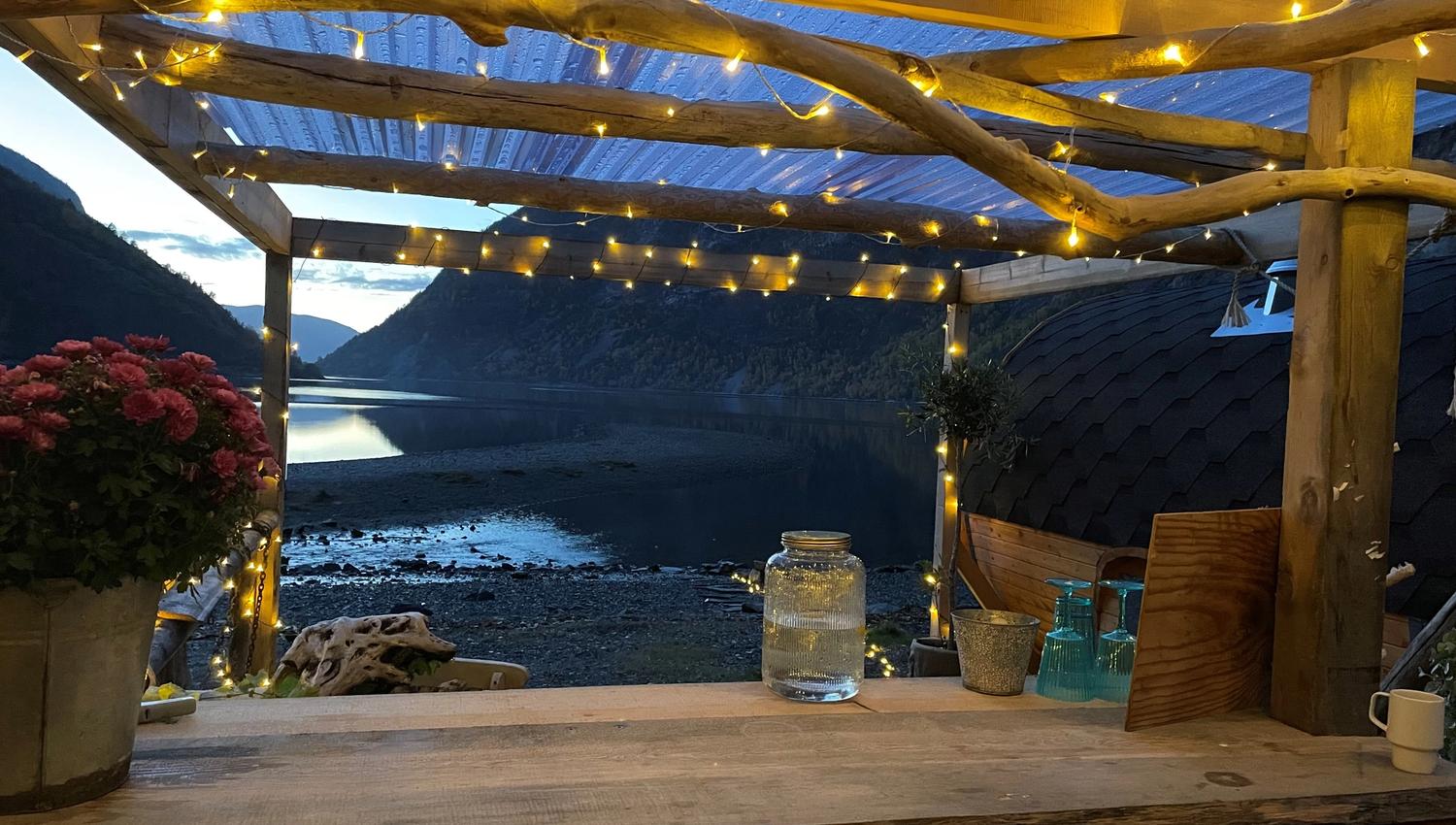 Auga - Badstue i Lærdal