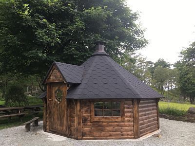The grill cabin at Gausel Fritidsgård