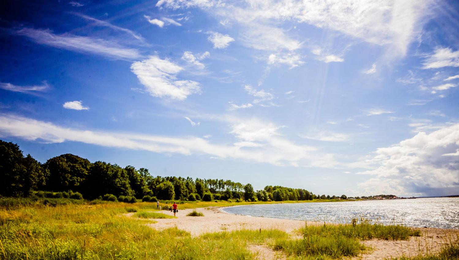 sandstrand på Jomfruland