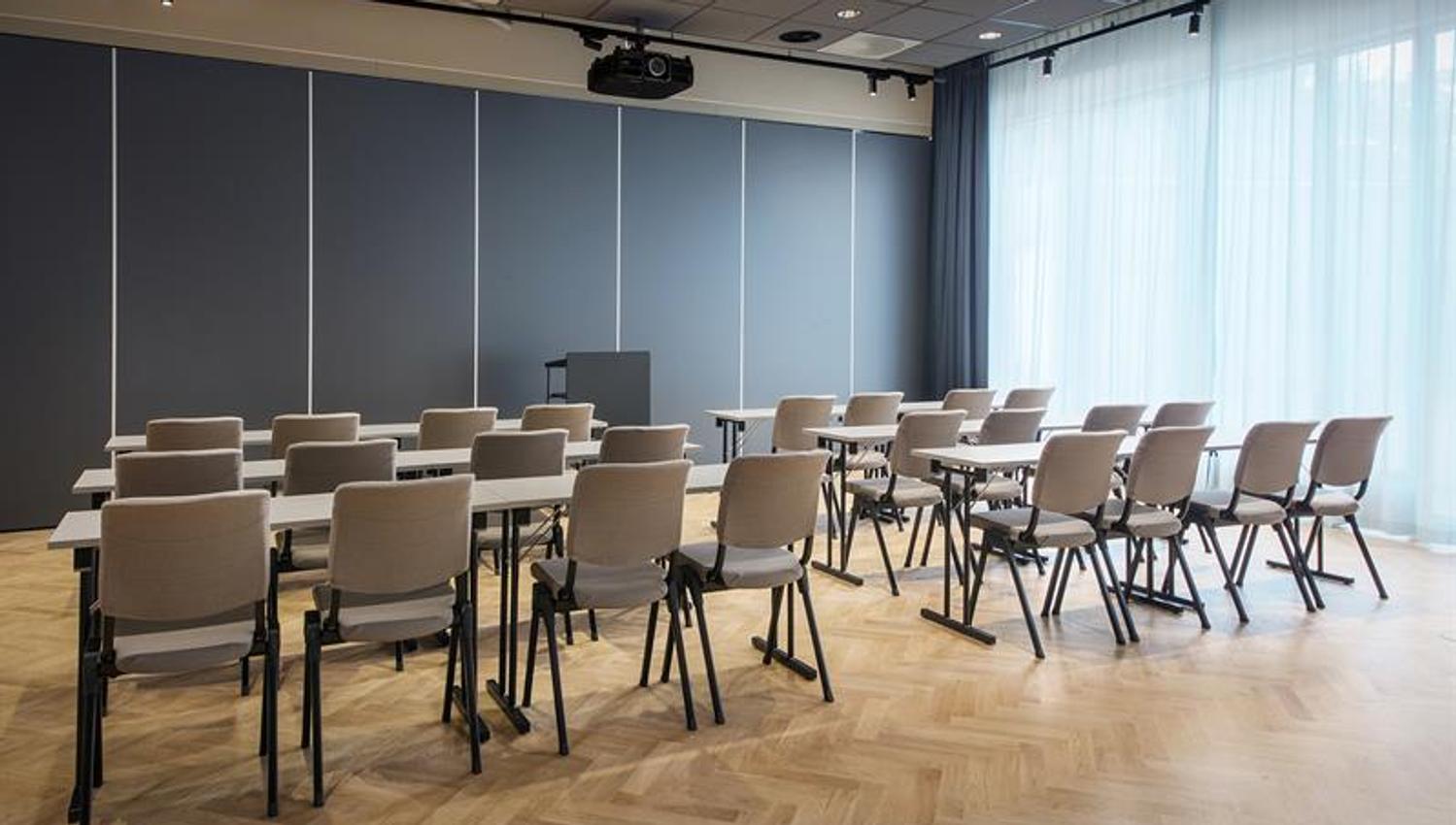 Møterom i klasseoppsett
