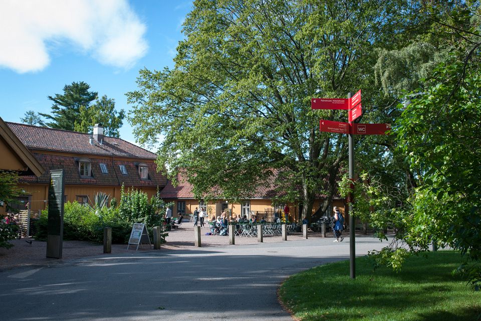 Entrance to the Botanical Garden in Oslo