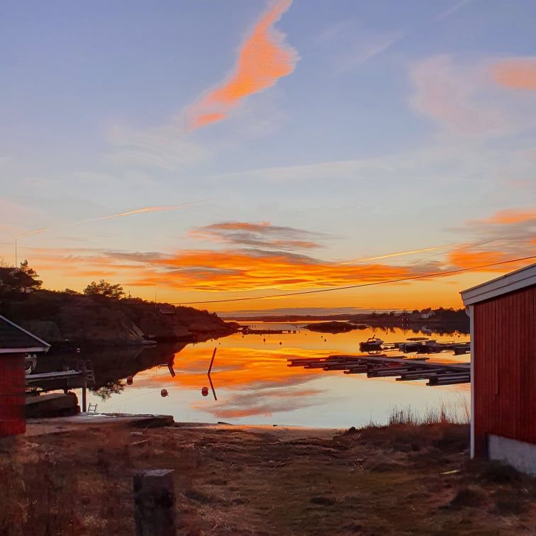 Solnedgang på Hvaler