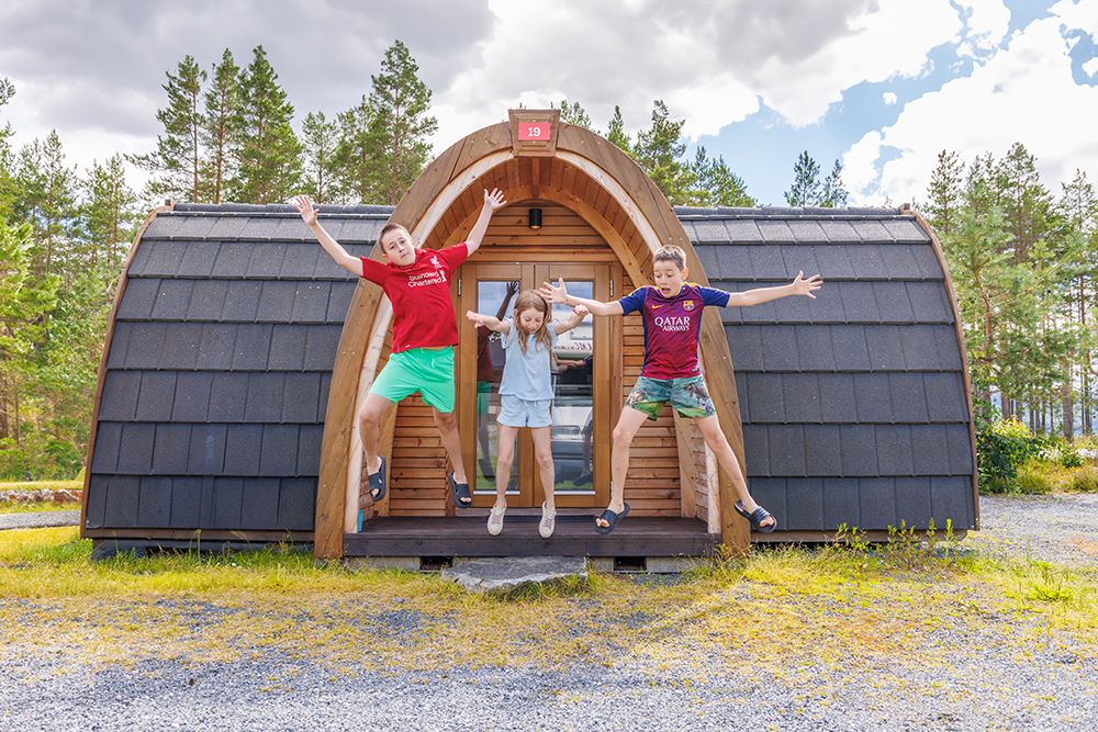 Pods på First Camp Bø