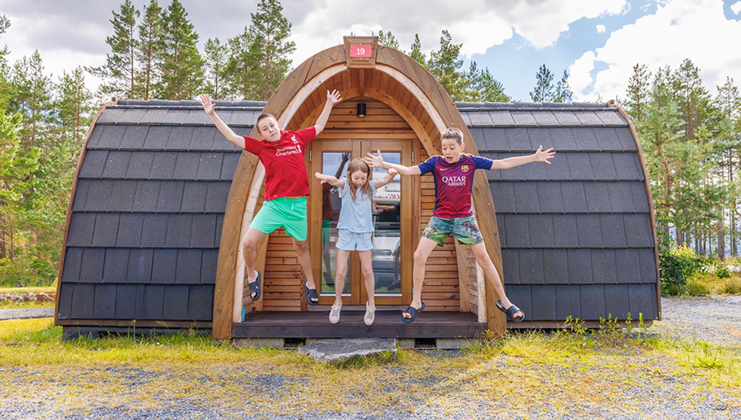 Pods på First Camp Bø