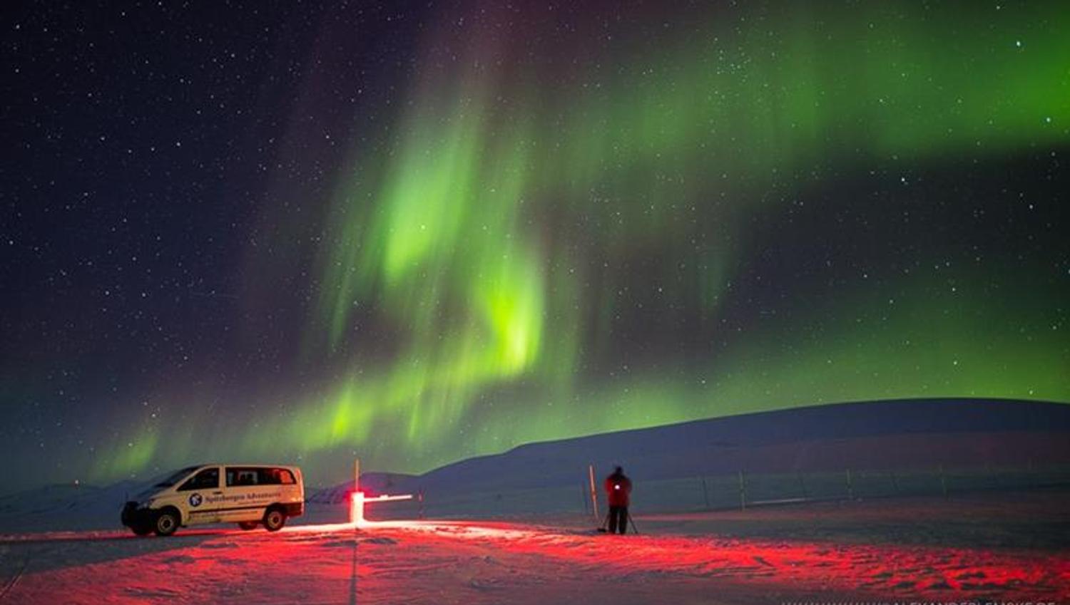 Northern Lights in the sky