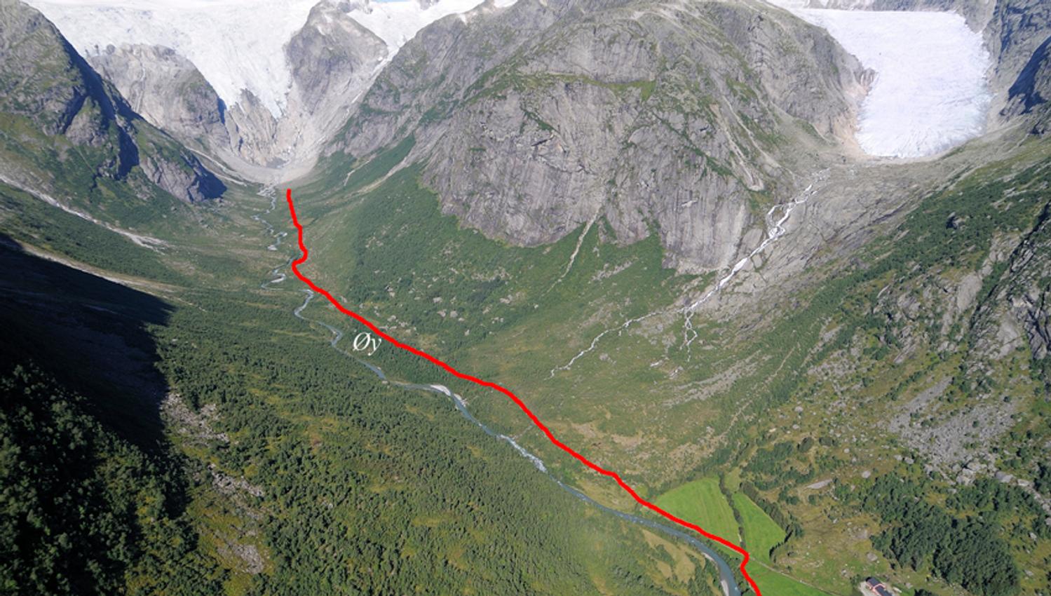 Bergsetbreen