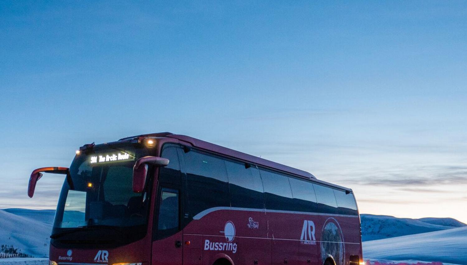 Arctic Route bus