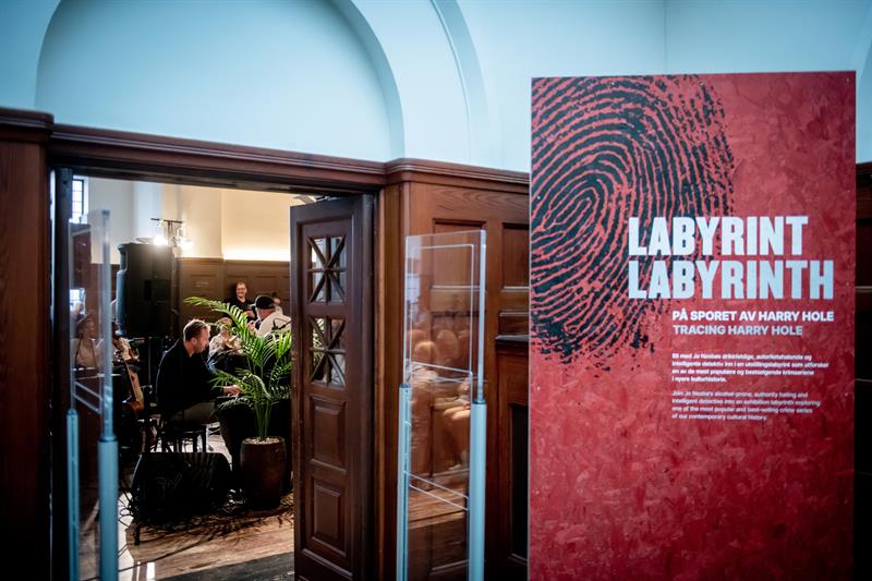 The Harry Hole exhibition "Labyrinth".