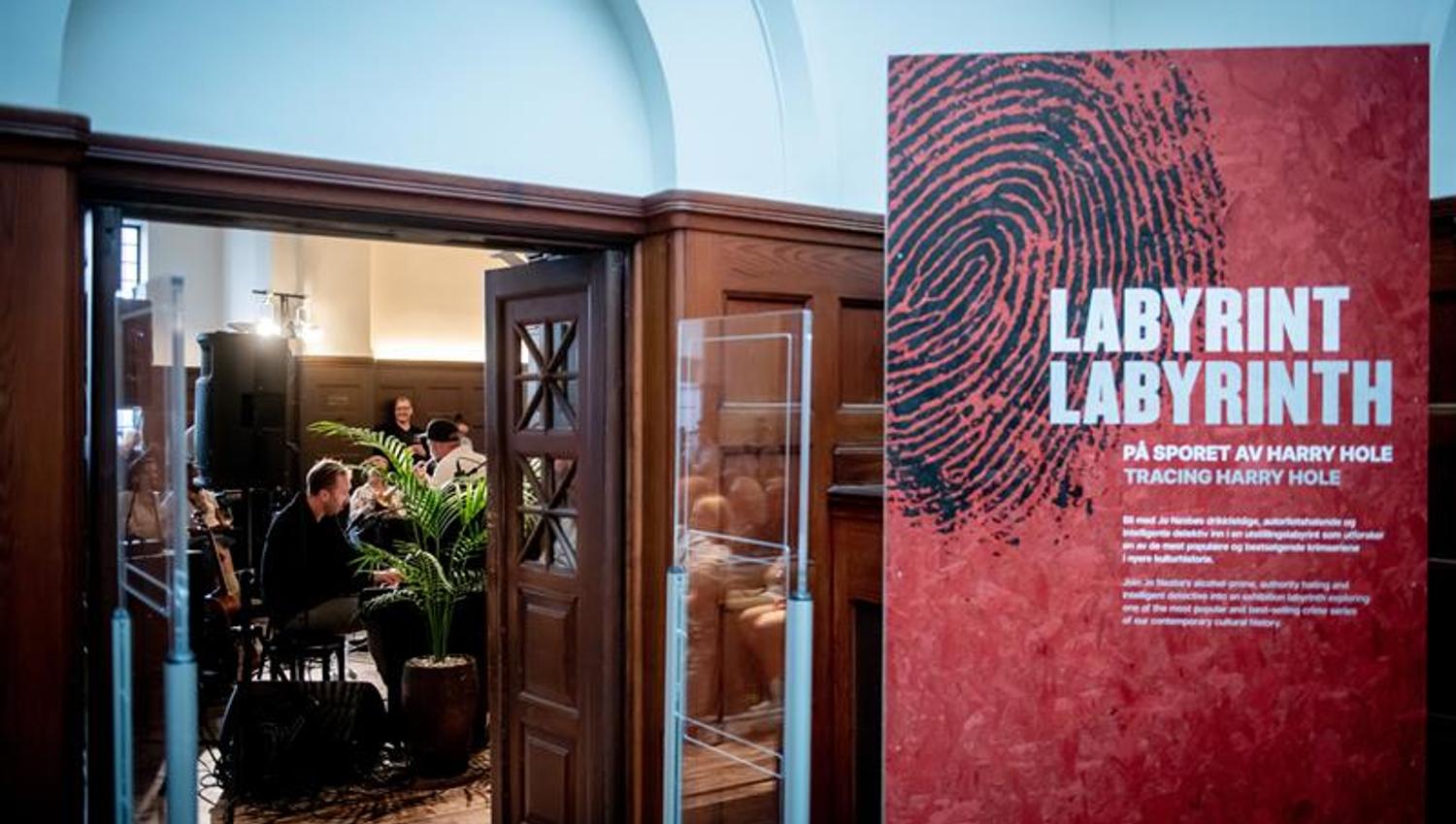 The Harry Hole exhibition "Labyrinth".