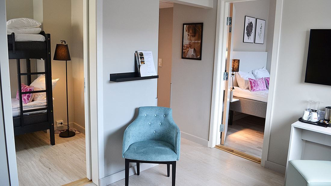 Familierom - Hotel Central Elverum