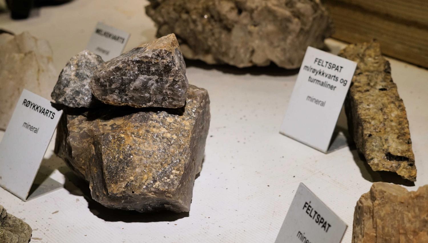 different kind of rocks