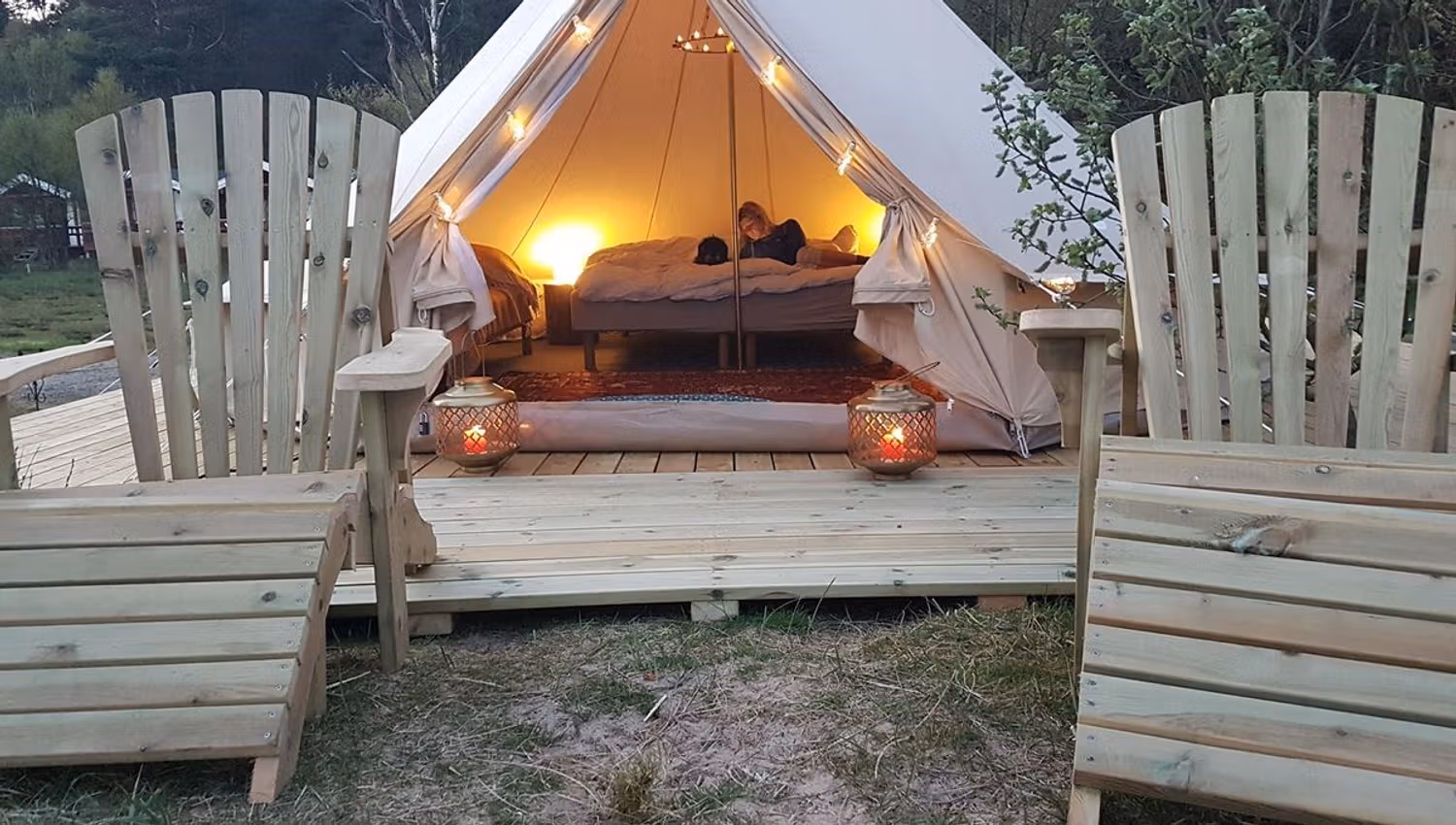 Lomsesanden glamping