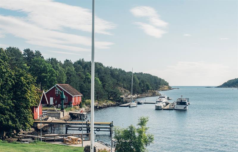 Gjestehavn på Langøya i Langesund