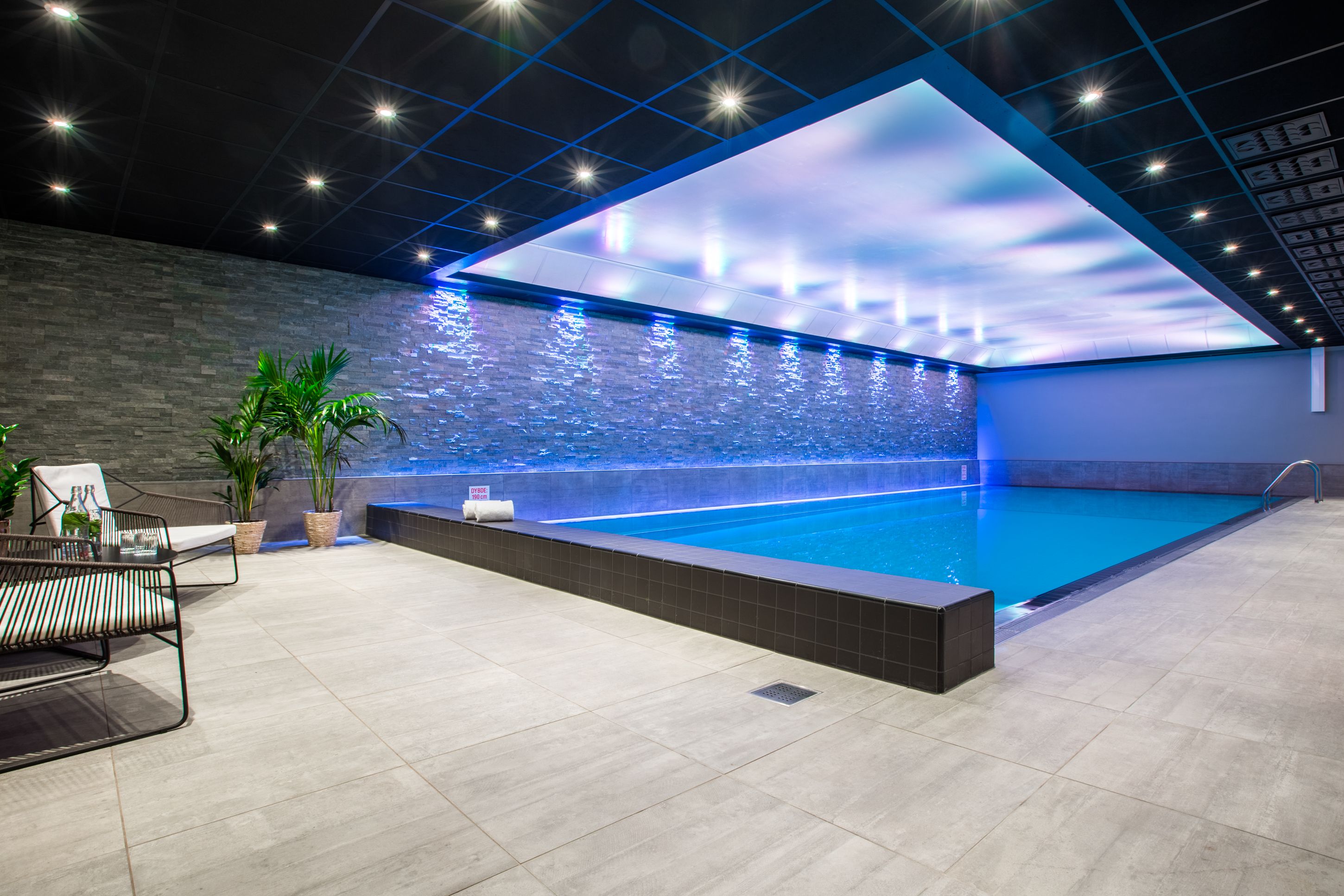 Pool at the hotel