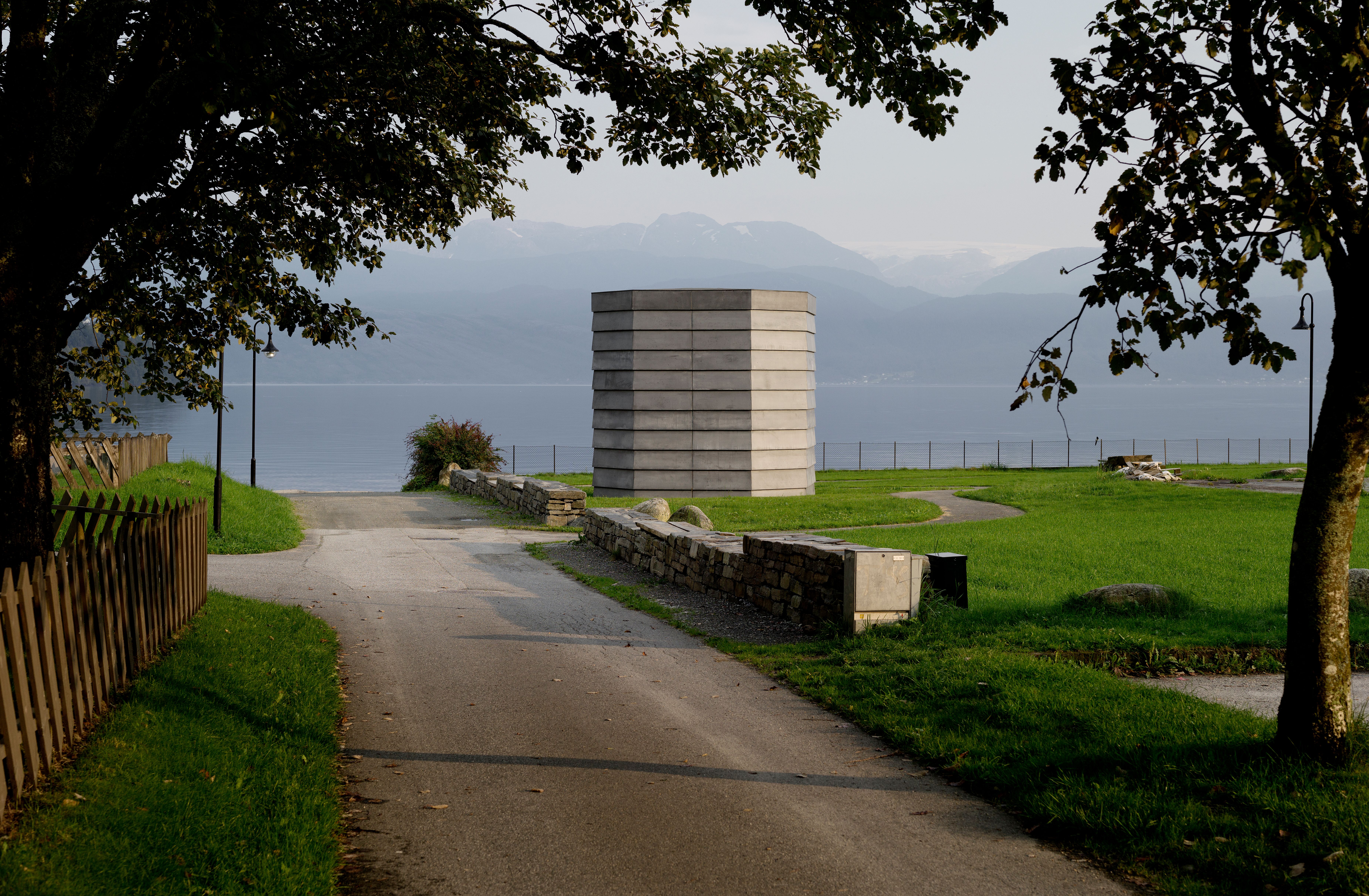 Hardanger Skyspace, surrounded by stunning nature with fjord views in Hardanger.