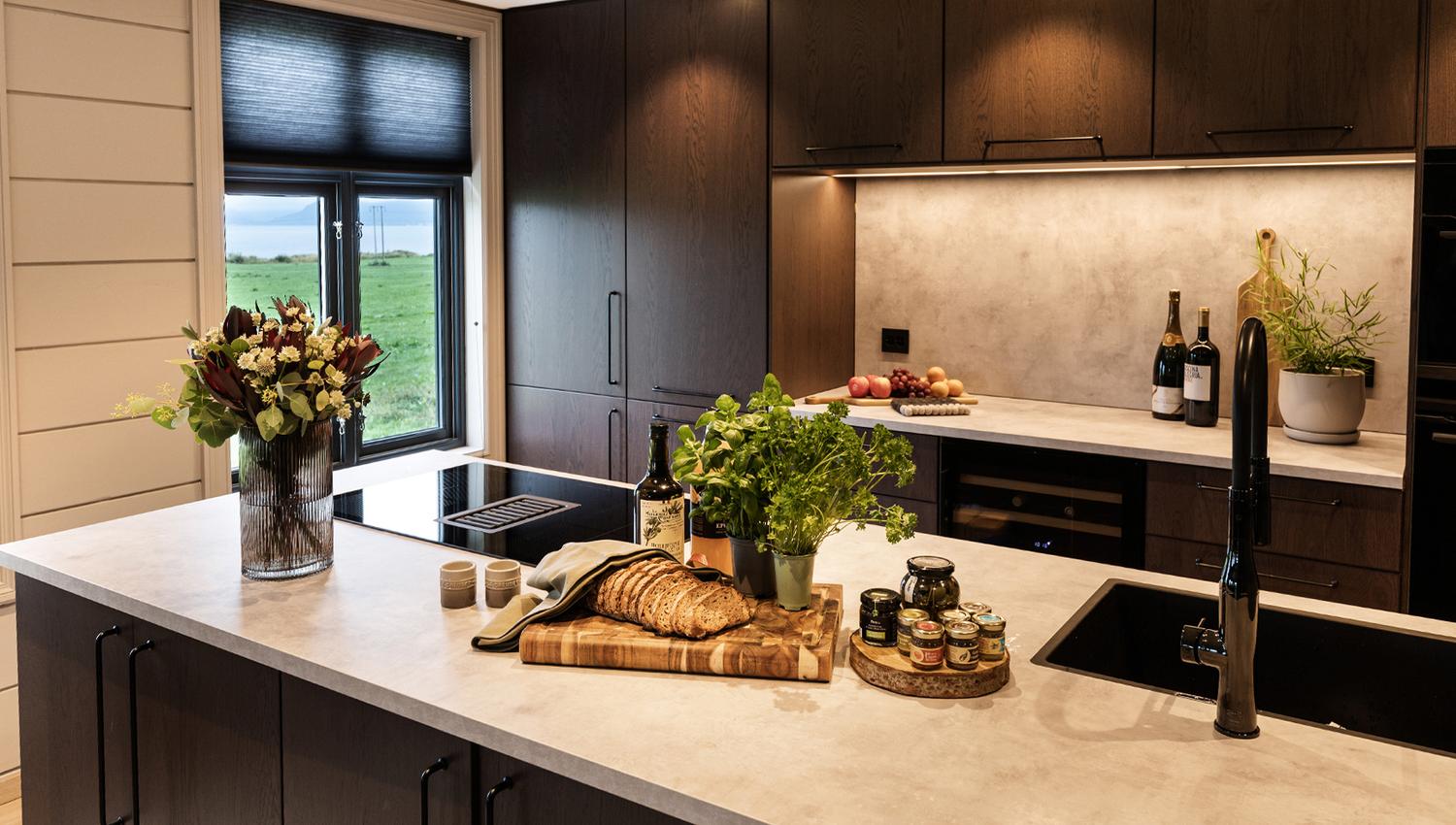 Delikat kjøkken hos GODØ LODGE
