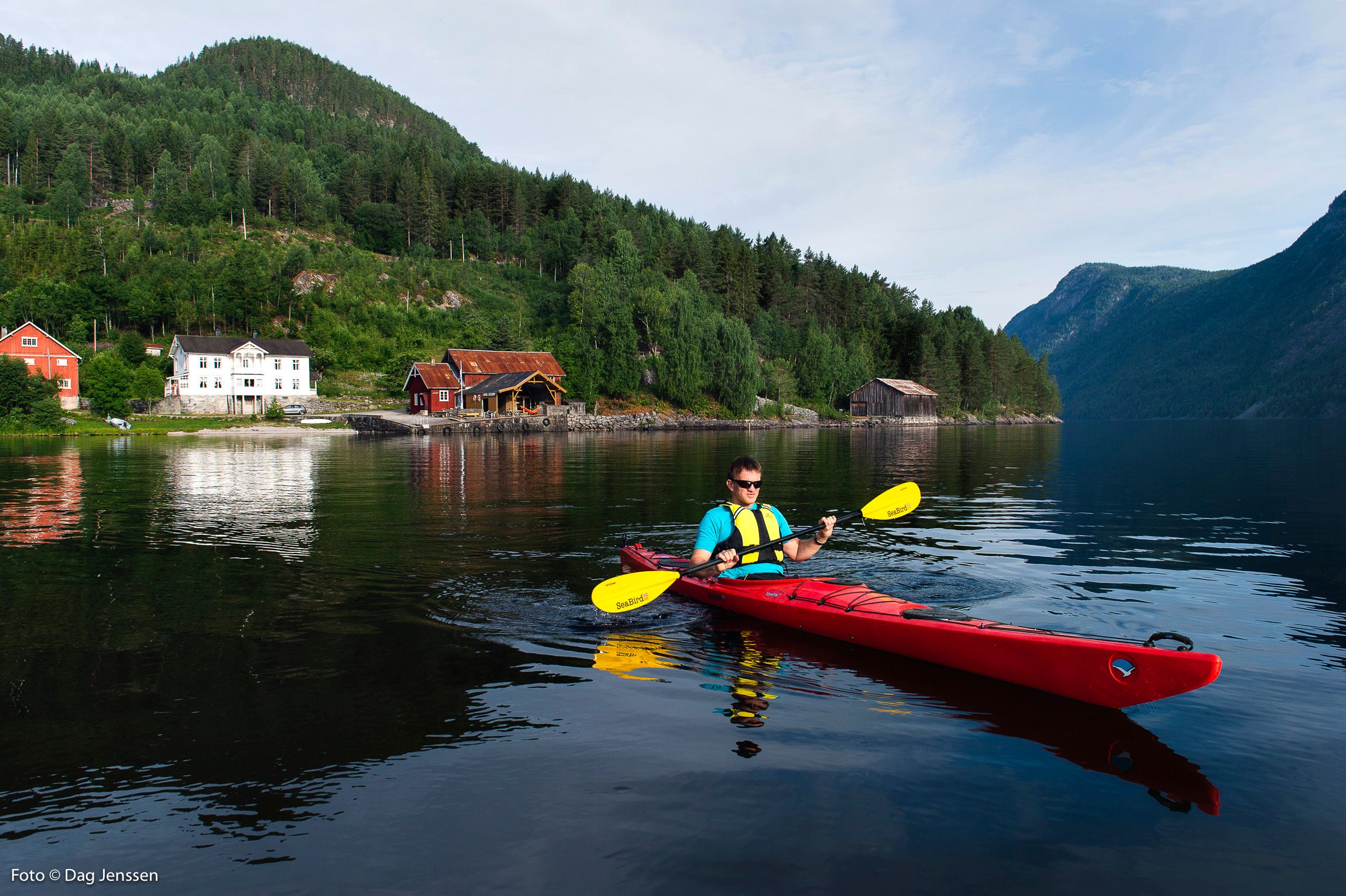 padling på Telemarkskanalen