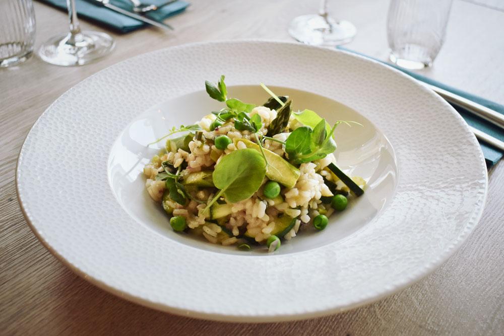 fransk inspirerte matretter serveres på på Merci Restaurant i Porsgrunn