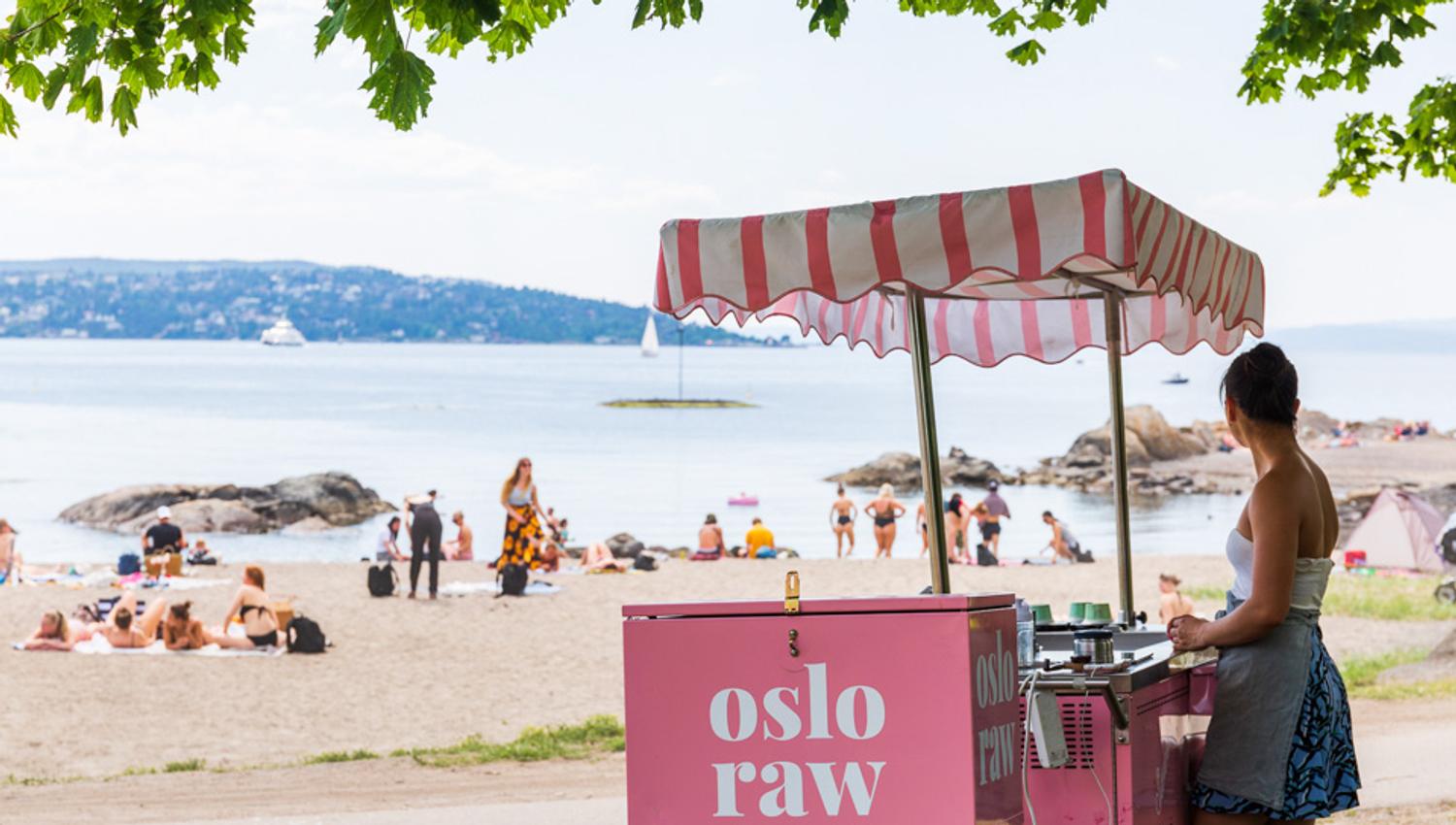 Huk beach at Bygdøy