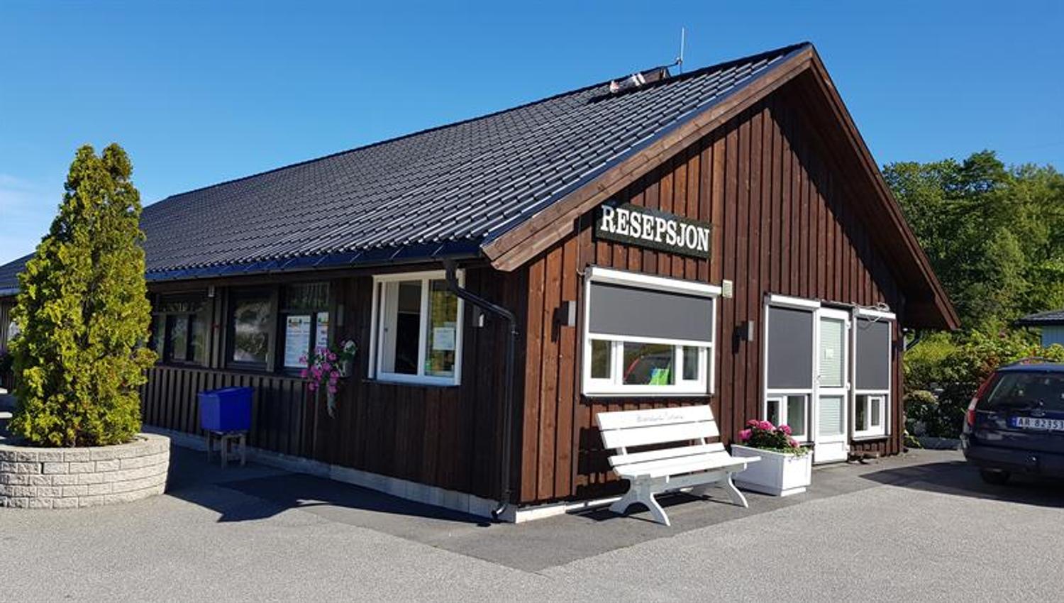 The Reception and shop