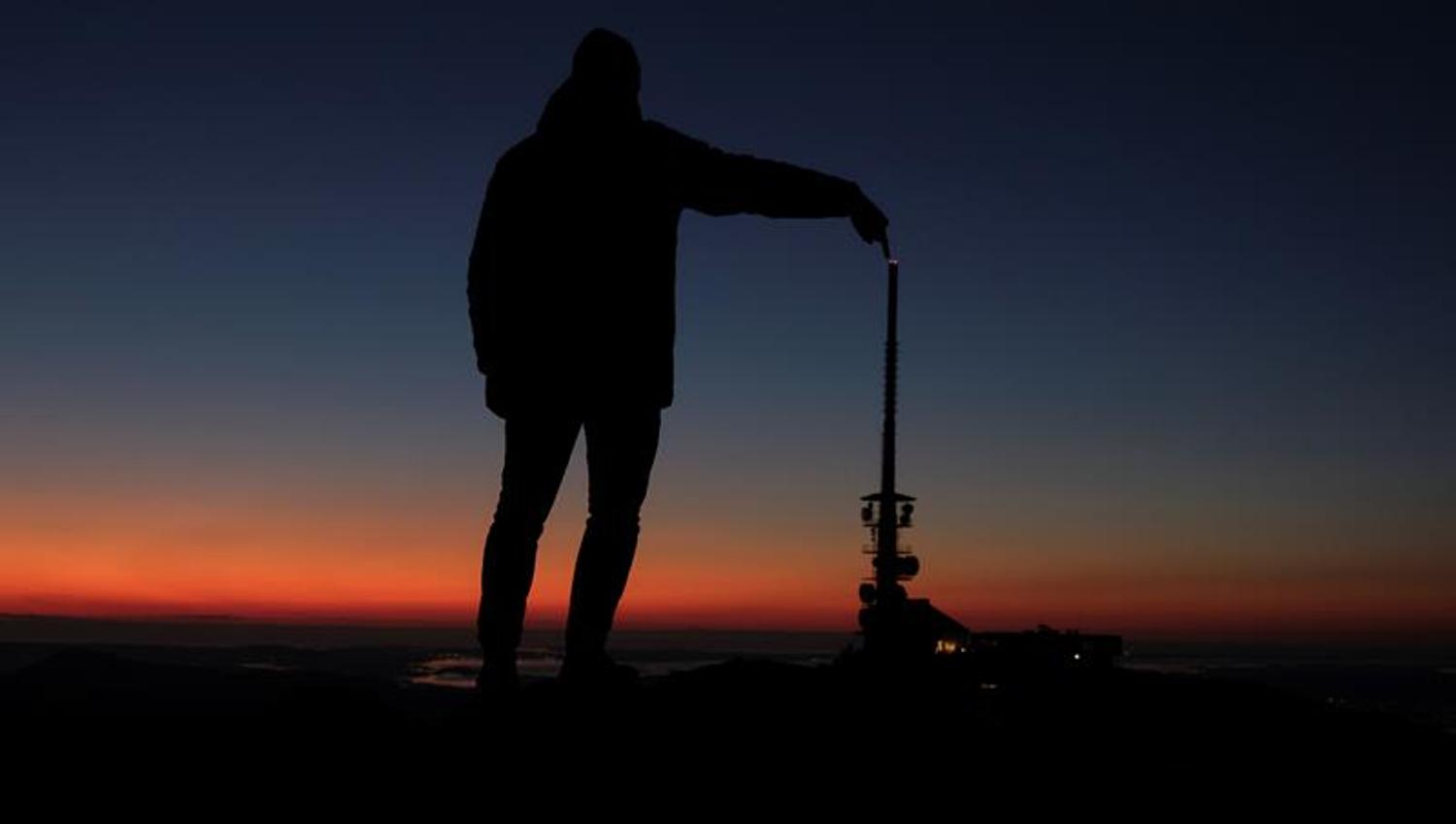 Sunset at Mount Ulriken