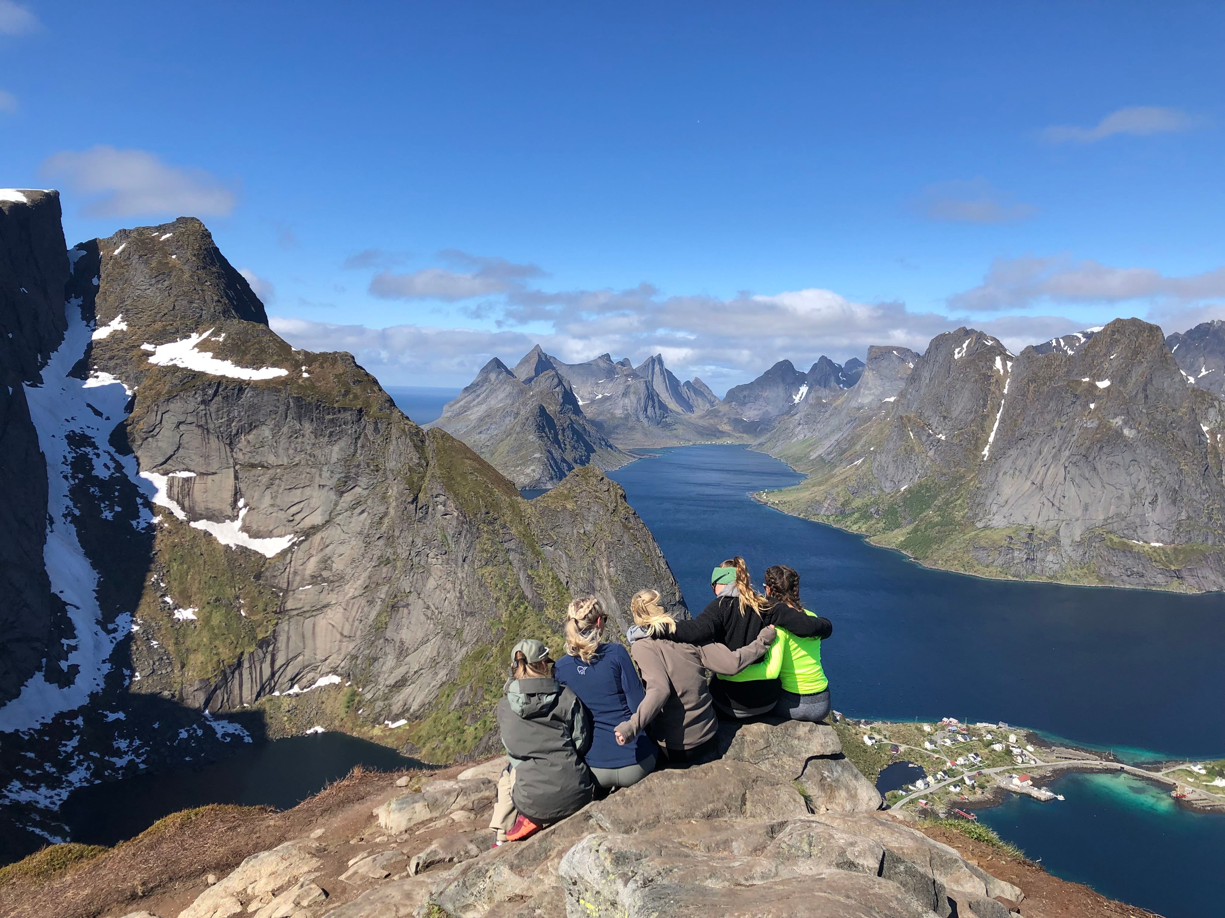 Reinebringen with friends