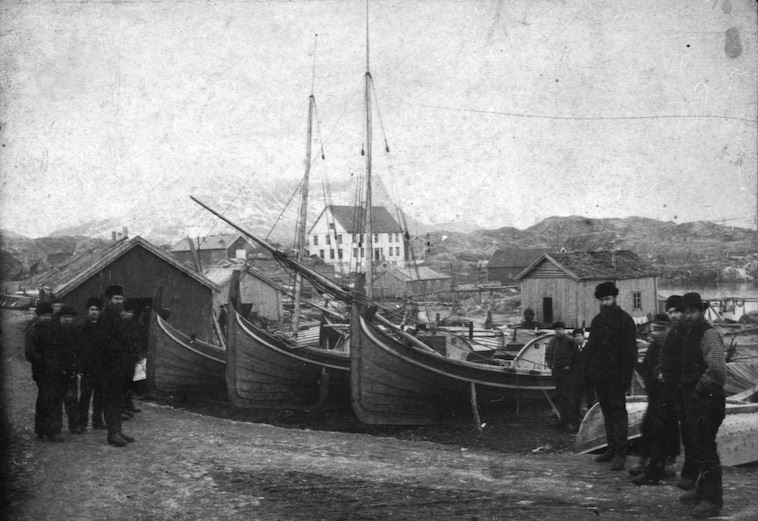 Historic Storvågan ca 1895