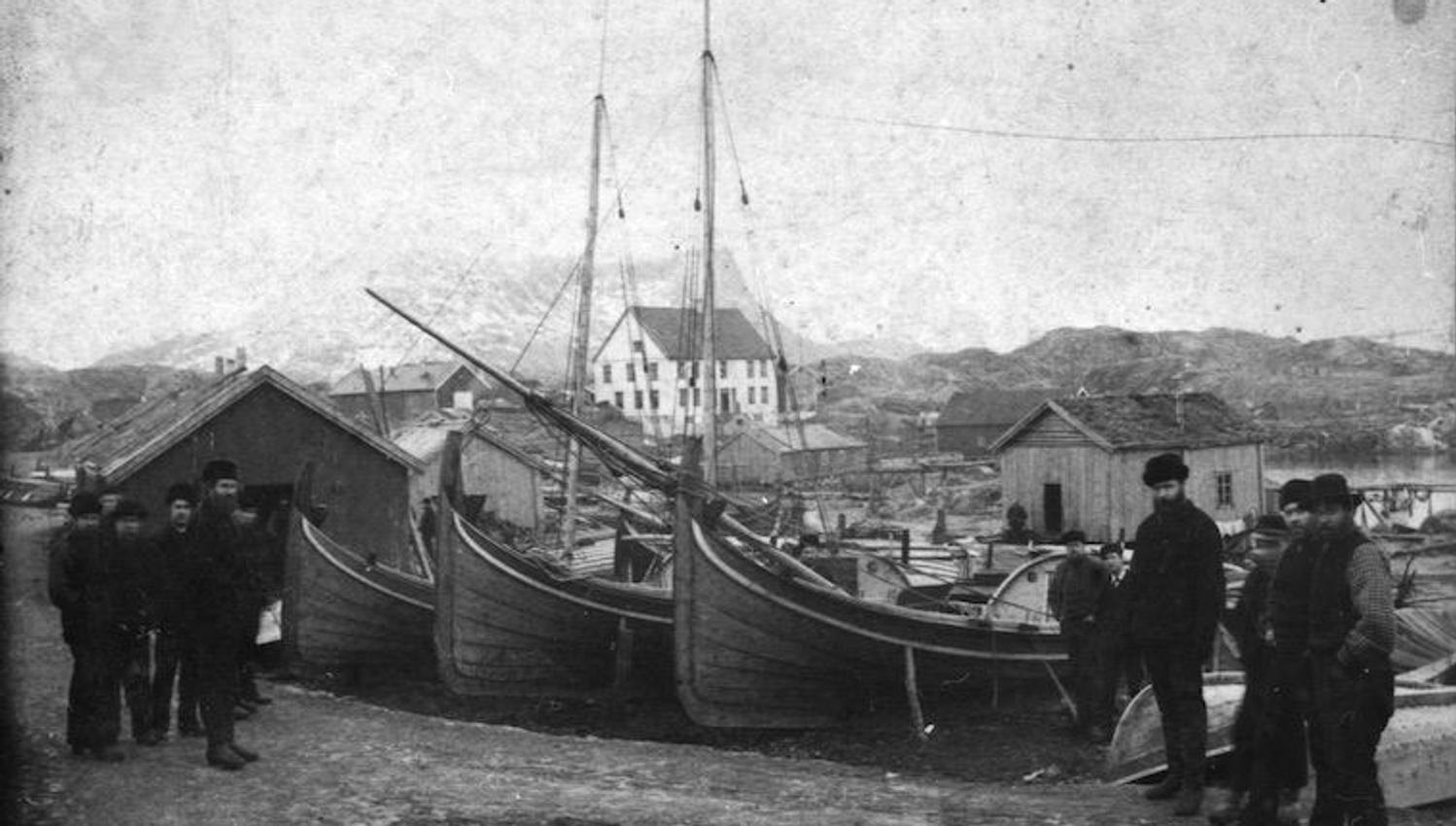 Historic Storvågan ca 1895