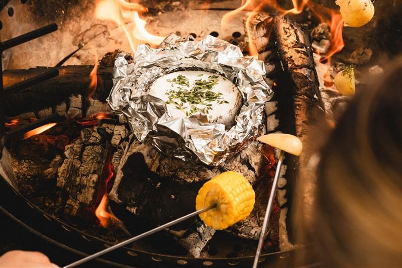 The fire pit - The Big Dipper