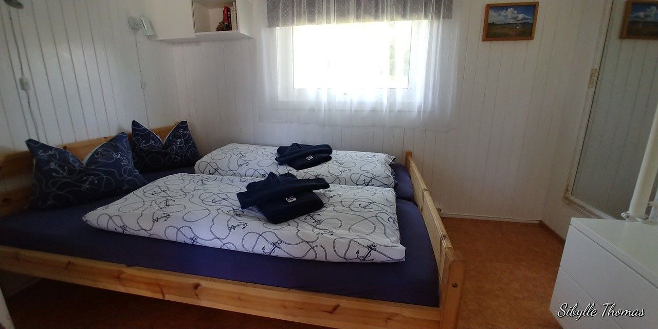 Bed in bedroom