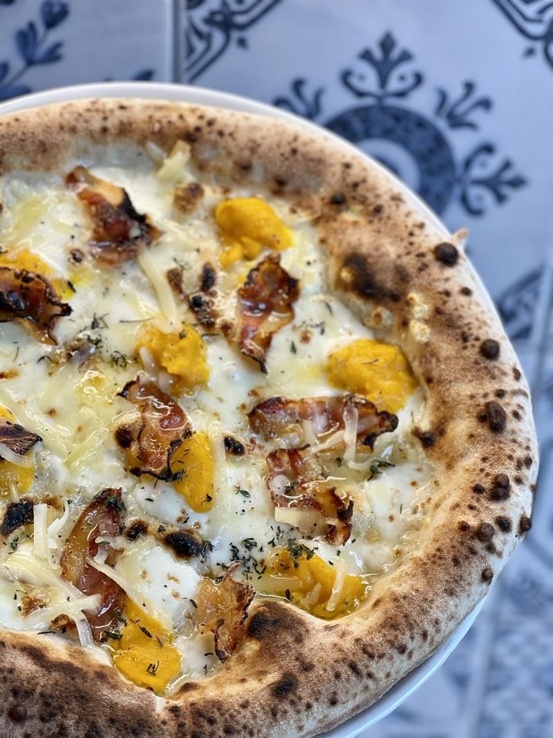 white pizza
