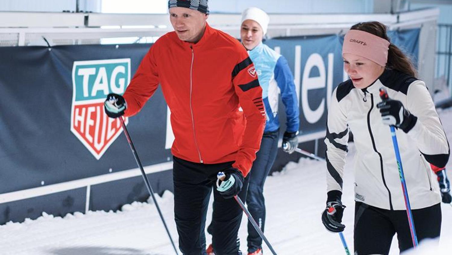 Indoor cross-country skiing at SNØ close by Oslo