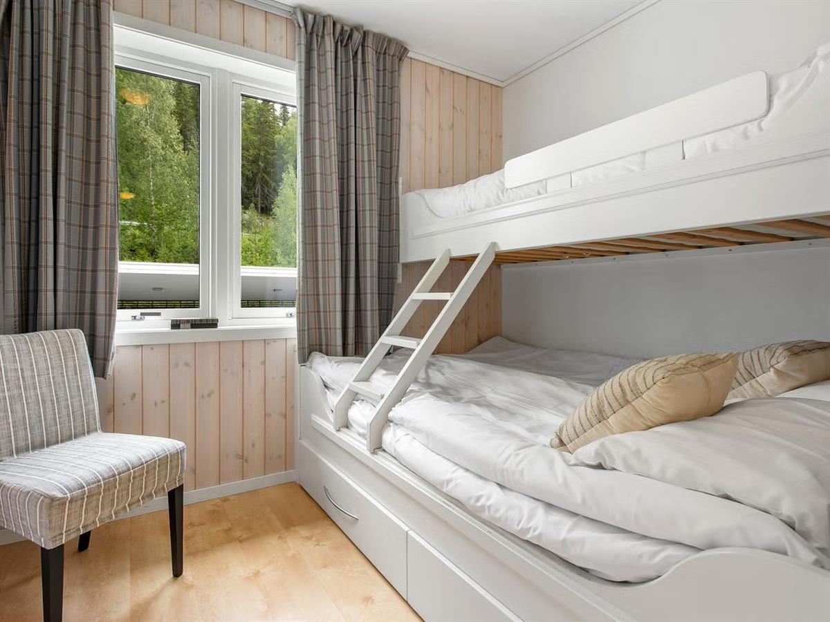 Bedroom with family bunkbed Nermotunet