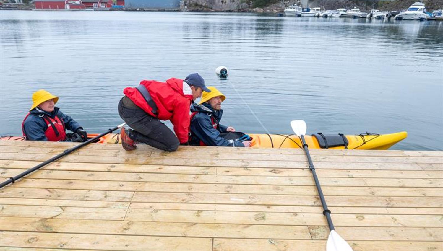 Guided kayak trip