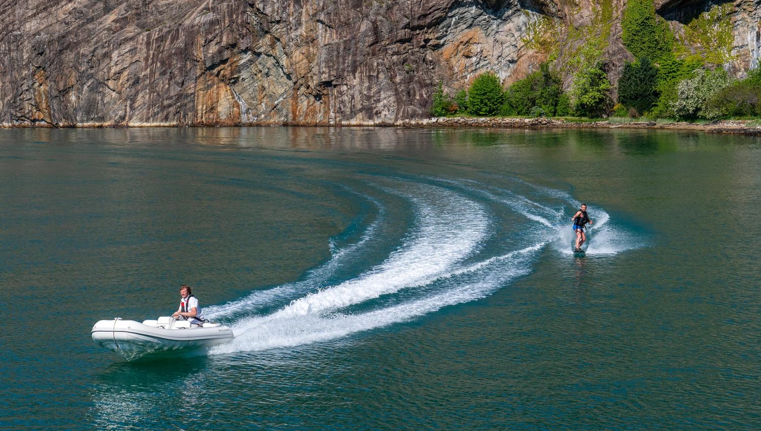 Water activities in the Lysefjord