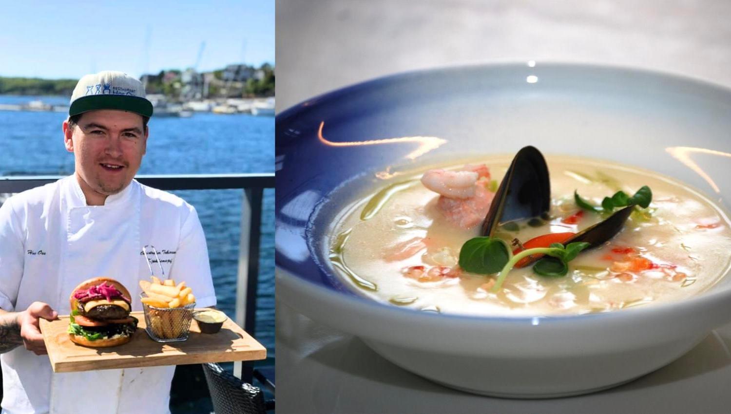 Hos Oss - kokk og fiskesuppe