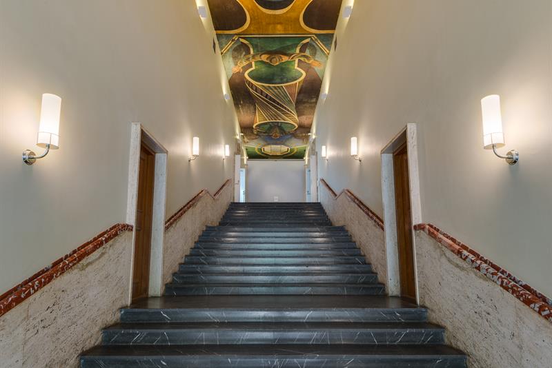 Flight of stairs at Kunstnernes Hus